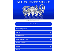 Tablet Screenshot of m.allcountymusic.com